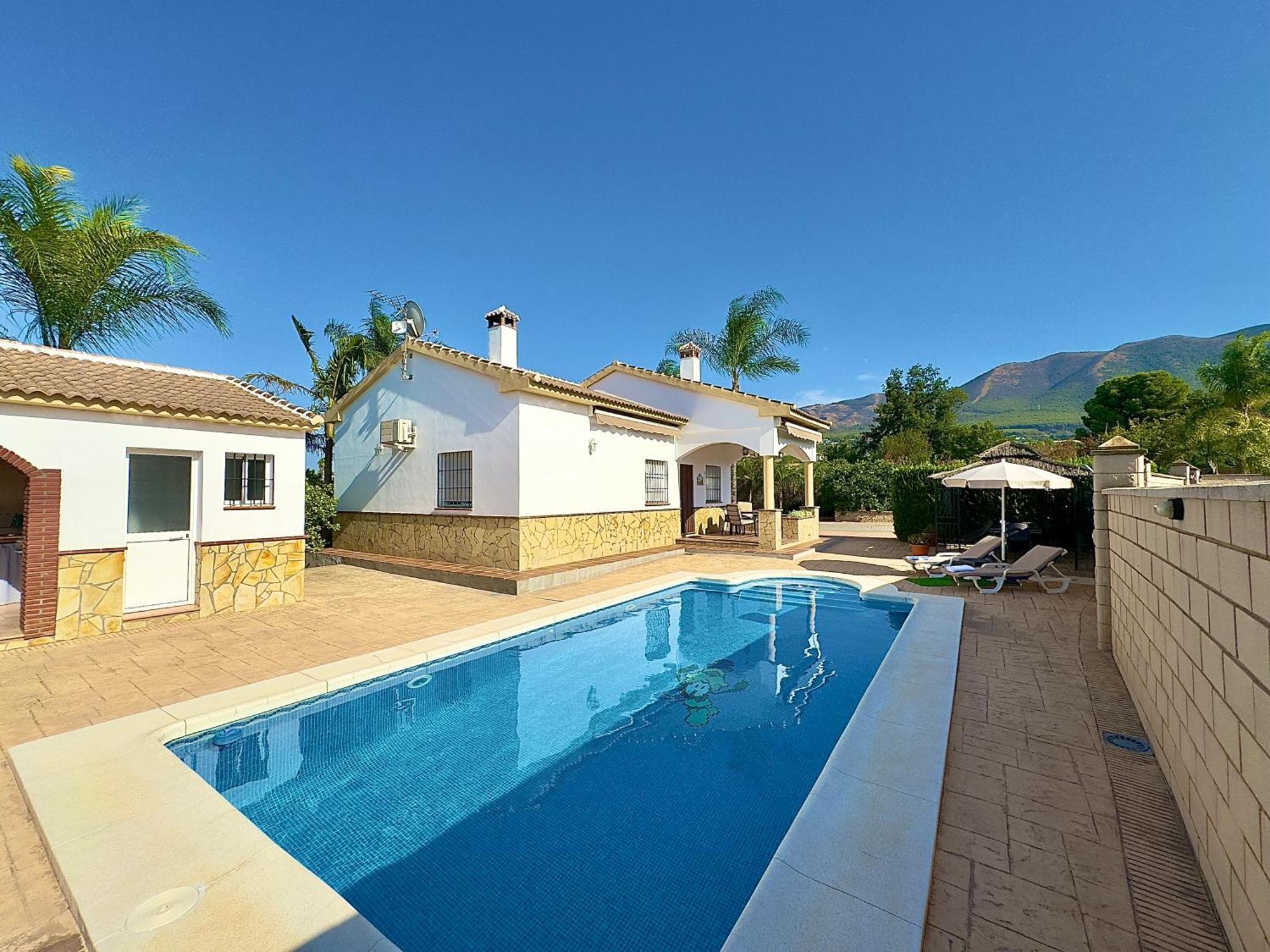 Casa Rural Tipica Andaluza, Wifi,Piscina, Barbacoa, Aire Acondicionado, 5Min Centros Alhaurín el Grande Kültér fotó