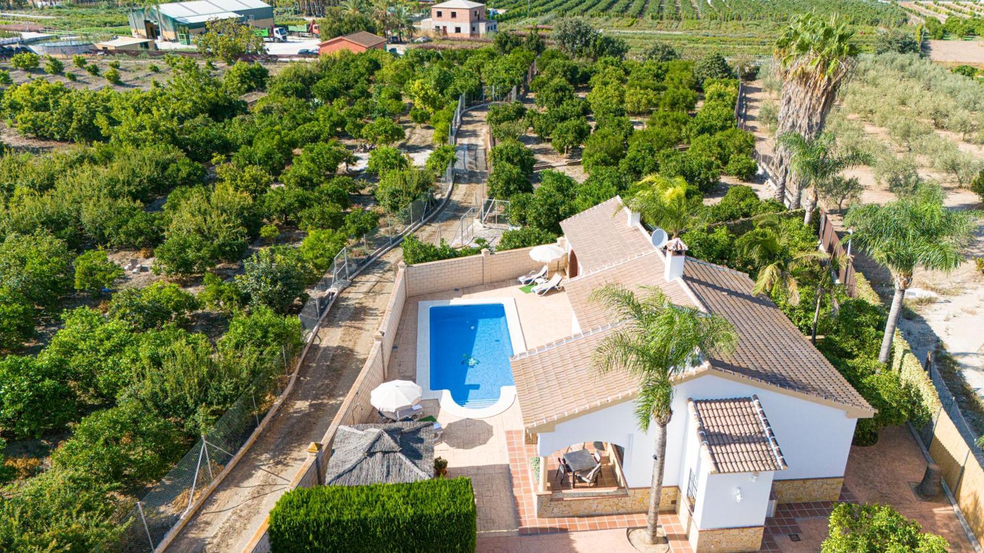 Casa Rural Tipica Andaluza, Wifi,Piscina, Barbacoa, Aire Acondicionado, 5Min Centros Alhaurín el Grande Kültér fotó