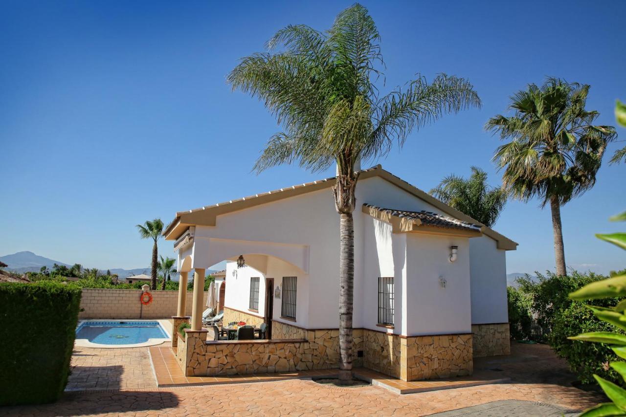Casa Rural Tipica Andaluza, Wifi,Piscina, Barbacoa, Aire Acondicionado, 5Min Centros Alhaurín el Grande Kültér fotó