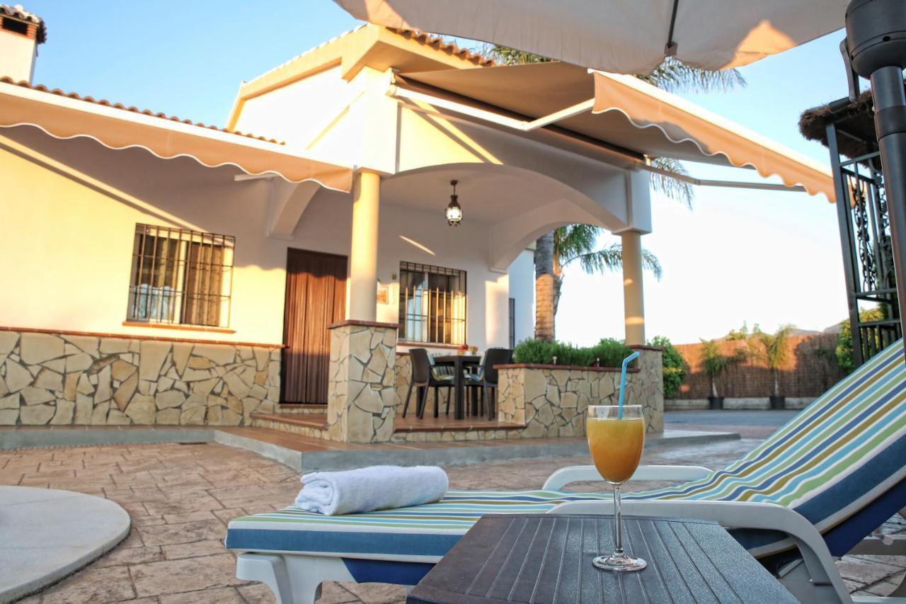 Casa Rural Tipica Andaluza, Wifi,Piscina, Barbacoa, Aire Acondicionado, 5Min Centros Alhaurín el Grande Kültér fotó