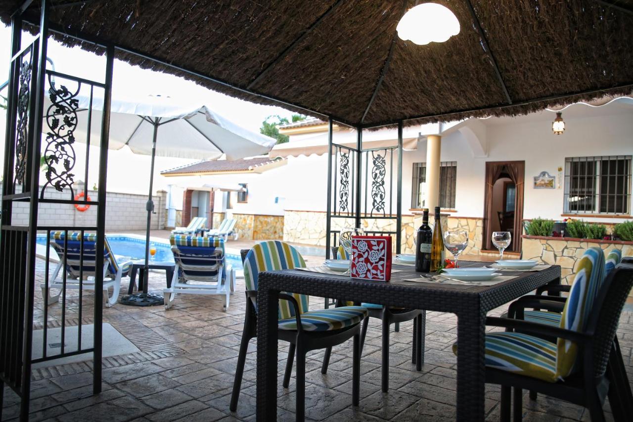Casa Rural Tipica Andaluza, Wifi,Piscina, Barbacoa, Aire Acondicionado, 5Min Centros Alhaurín el Grande Kültér fotó