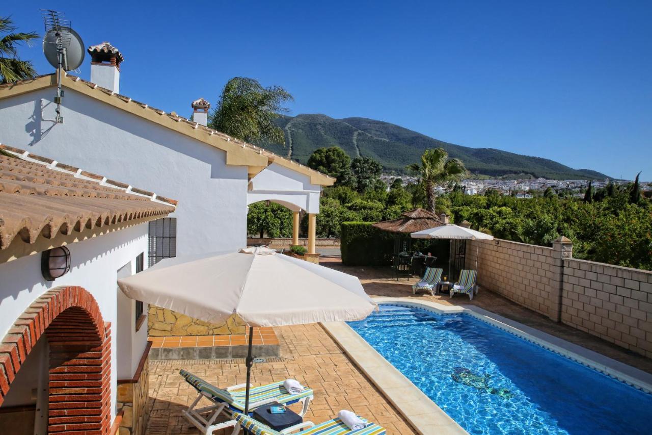 Casa Rural Tipica Andaluza, Wifi,Piscina, Barbacoa, Aire Acondicionado, 5Min Centros Alhaurín el Grande Kültér fotó