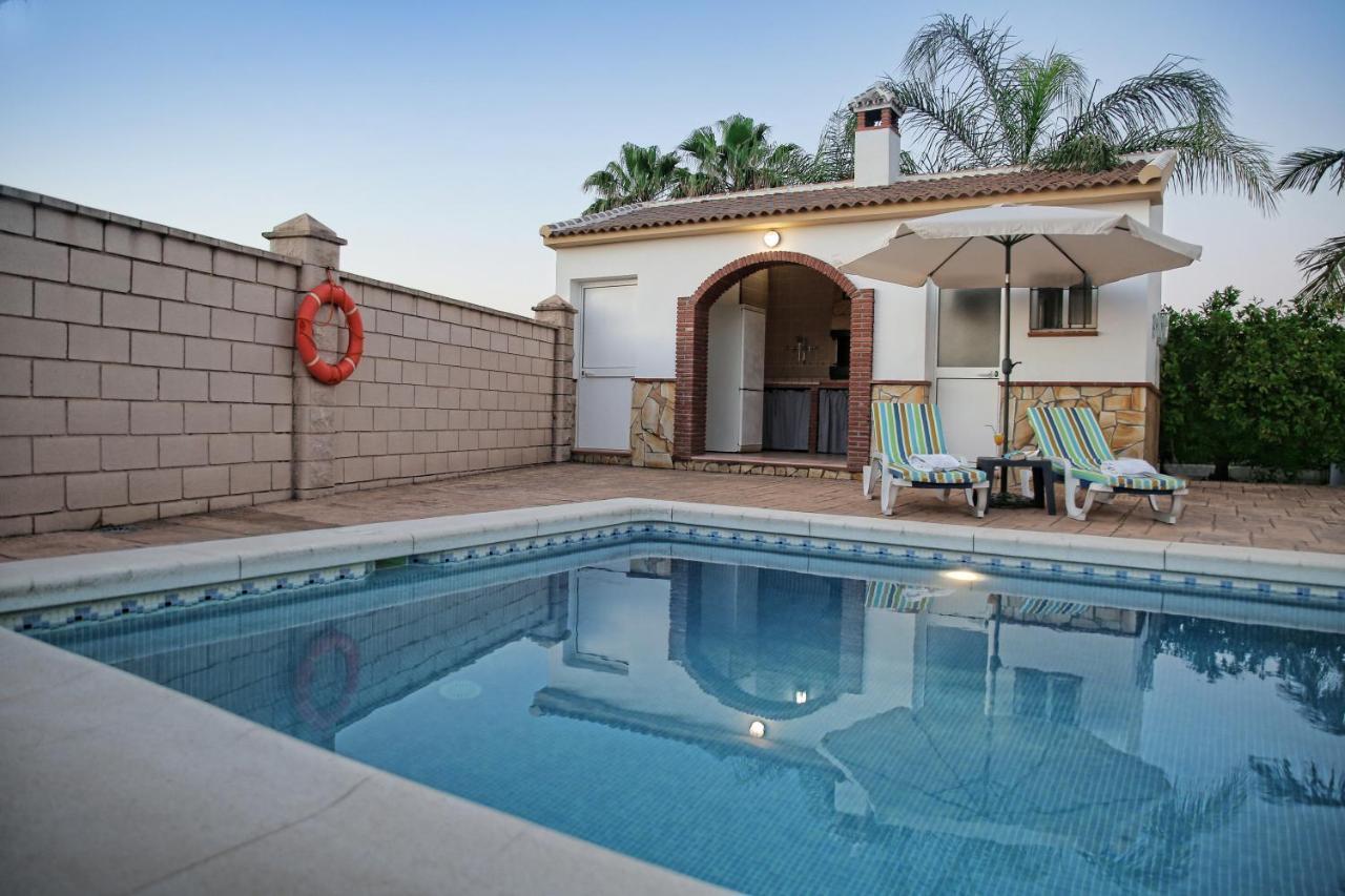 Casa Rural Tipica Andaluza, Wifi,Piscina, Barbacoa, Aire Acondicionado, 5Min Centros Alhaurín el Grande Kültér fotó