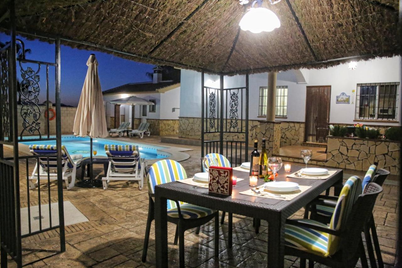 Casa Rural Tipica Andaluza, Wifi,Piscina, Barbacoa, Aire Acondicionado, 5Min Centros Alhaurín el Grande Kültér fotó